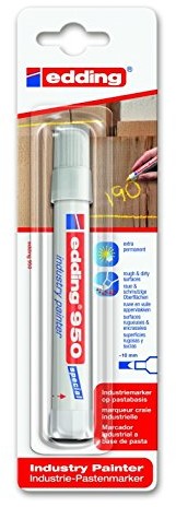 Edding markerów specjalnych firmy  4  950  1-4049 Industrie Painter 950, 10 MM, biały 4-950-1-4049