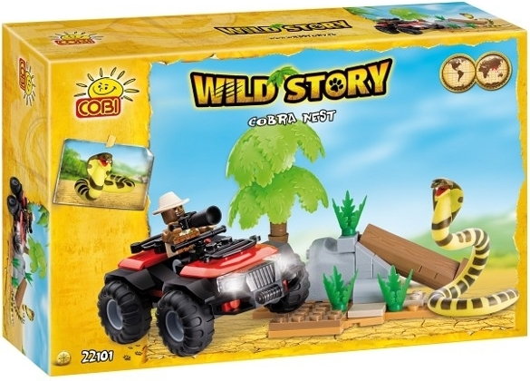 Cobi Wild Story - Gniazdo kobry 22101
