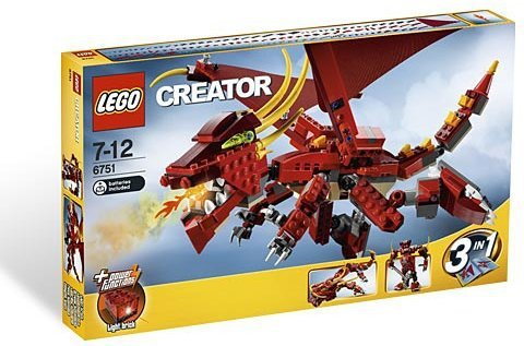 LEGO Creator - Ognista legenda 3w1 6751