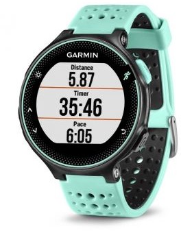 Garmin Forerunner 235 Hr Czarno - Marsalowy (1496)