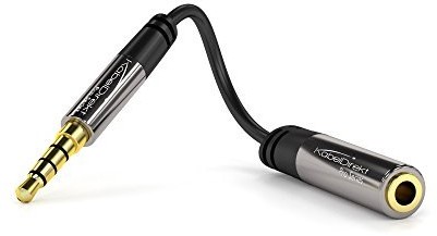 KabelDirekt Przewód bezpośrednio 3,5 MM Headset Adapter 600