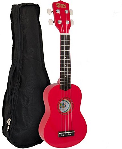 Red Star 2030 RD Ukulele, czerwony 2030-RD