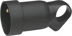 Legrand Gniazdo przenośne 2P+Z 16A z uchwytem czarne 50108