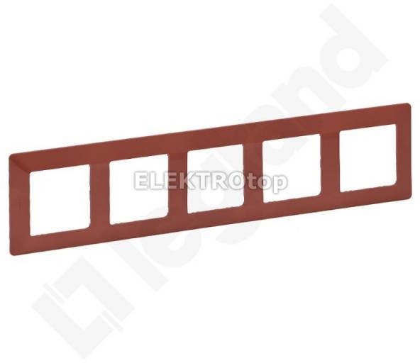Legrand 754075VALENA LIFE RAMKA X5 CEGLASTY