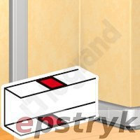 Legrand DLP Alu osłona połączenia podstawy 50/65, 011166,