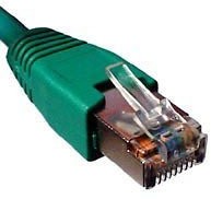 Telegärtner Patch kabel (CAT. 7, F-STP LSZH 5 m) Zielony 4018359286613