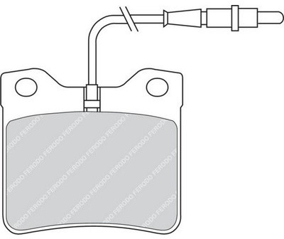 FERODO FEDERAL-MOGUL)) FDB619