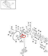 CNH ŁAŃCUCH RURY WYSYPOWEJ 80424107