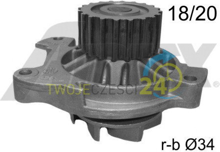 Airtex Pompa wodna 9274R