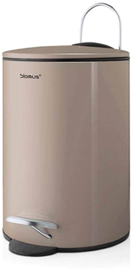 Blomus Kosz na śmieci 3 l Tubo taupe 68890