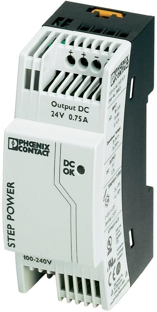 Phoenix Contact Zasilacz na szynę DIN Contact STEP-PS/1AC/24DC/0.75 24 V/DC 0.83 A 18 W