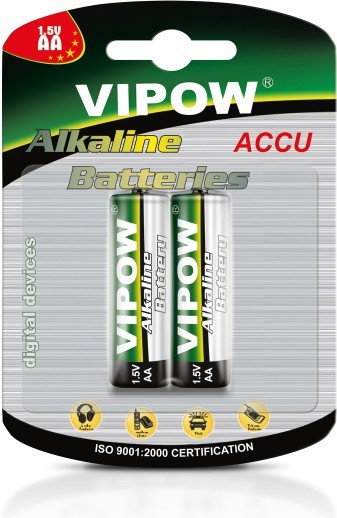 Vipow Baterie alkaliczne LR6 2szt/bl.