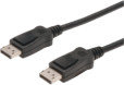 Assmann kabel połączeniowy DisplayPort 3 m awg30 2 X ekranowany 20-pin czarne AK-135003