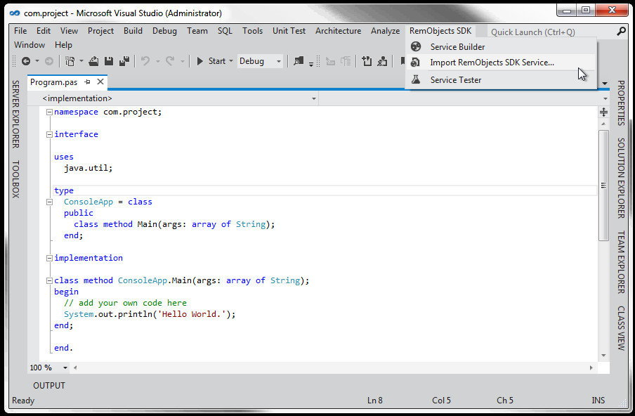 RemObjects RemObjects SDK for .NET