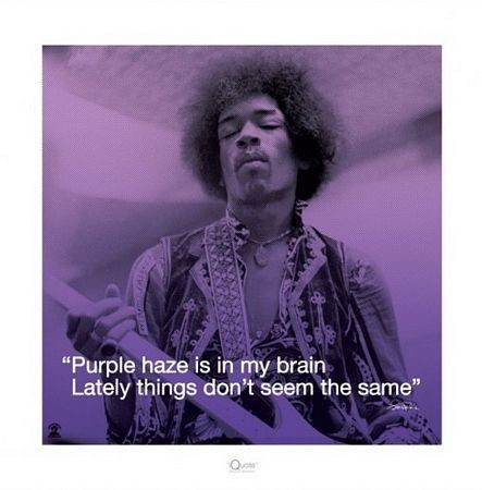 Pyramid Posters Jimi Hendrix (Życiowe cytaty) - reprodukcja PPR45235