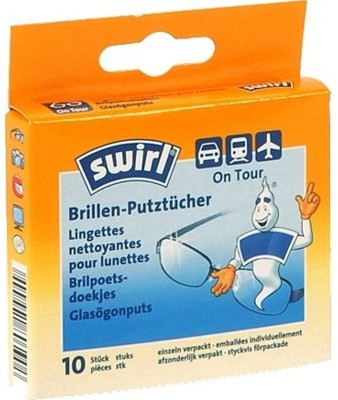 SWIRL Ściereczka SWIRL Czyścik do okularów 10 szt