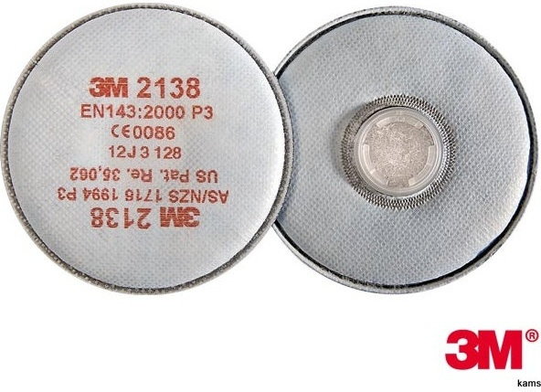 3M-FI-2000-P3-38 - FILTRY PRZECIWPYŁOWE