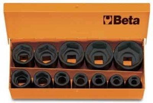 BETA Kpl. zestaw nasadek udarowych 10szt. 720/C12