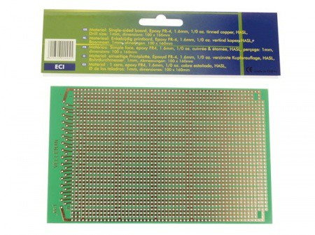 Velleman Płytka drukowana IC 160x100mm ECI