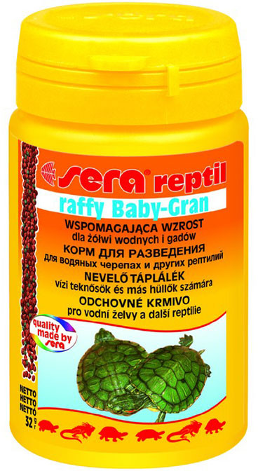 Sera Raffy Baby-Gran podstawowy pokarm dla młodych żółwi 100ml