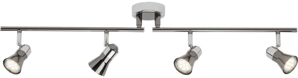 Brilliant Lampa punktowa G18332/76 GU10 (DxSxW) 76.5 x 16.5 x 13.5 cm Chrom Czar