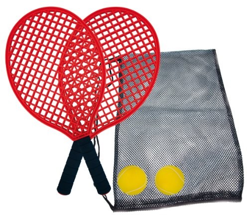 Schildkröt Funsports Soft Tenisa Stołowego Zestaw Torba Na Beach In, Czerwony, 40 Cm, 970130