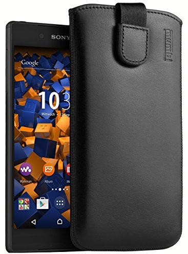 Mumbi prawdziwe torba na Sony Xperia Z5 torba skórzana etui ze skóry (klapka z funkcją wyciągania pomoc do wyciągania)