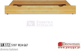 Drewmax Szuflada bukowa typ LK 172