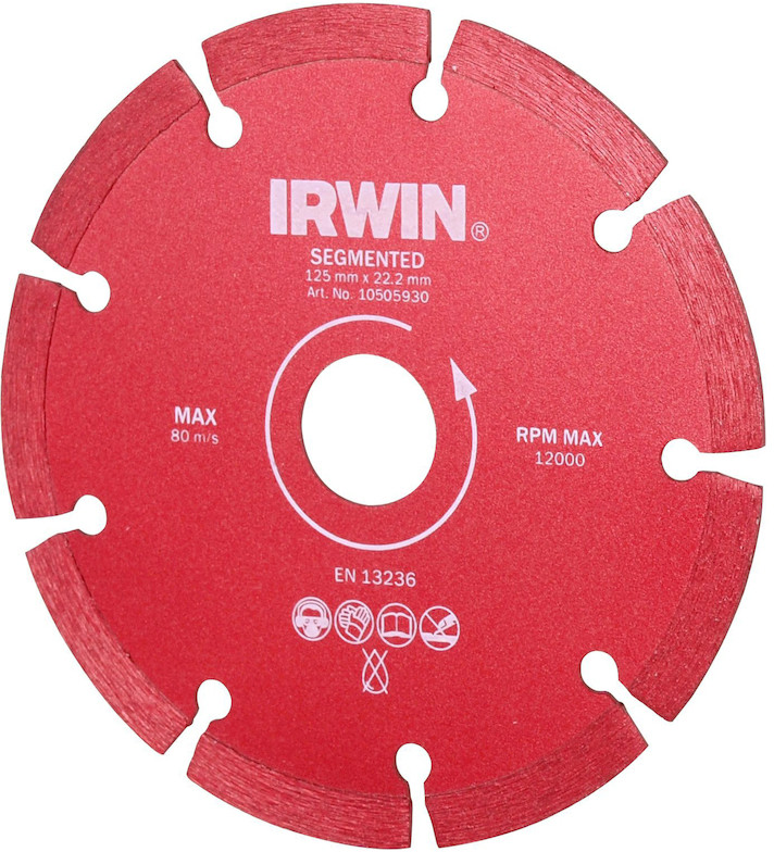 IRWIN Tarcza diamentowa segmentowa 125 x 22,2