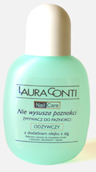 Laura Conti Odżywczy zmywacz do paznokci z dodatkiem olejku z al 100ml