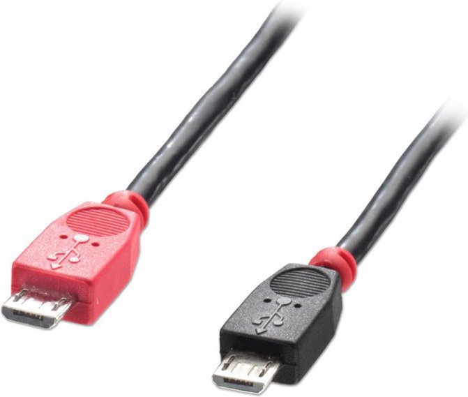 Lindy 31759 Kabel USB OTG Micro-B - Micro-B -1 m