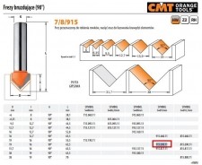 CMT FREZ BRUZDUJĄCY HM D=19 I=16 A=90 S=12 CMT915.690.11