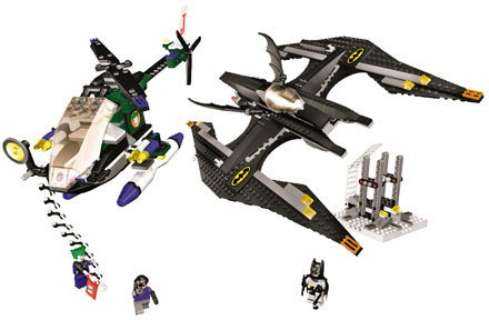 LEGO Batman Batwing Nalot Jokera 7782