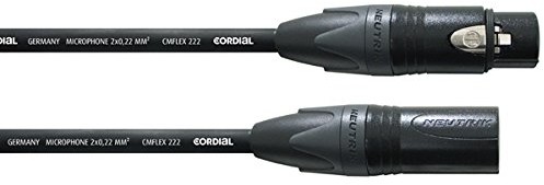 Cordial XLR Female/XLR Male Neutrik 5 m CPM 5 FM Flex muhk-224777