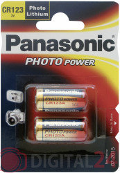 Zdjęcia - Bateria / akumulator Panasonic 1x2  Photo CR 123 A Litowy 