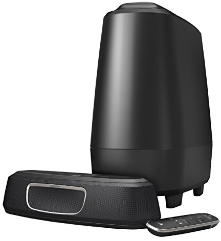 Polk Audio magnifi Mini Sound Bar + Wireless subwoofer kompaktowy Split, czarny AM9115-A