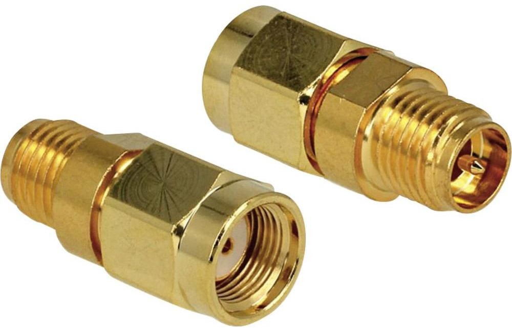 Delock HF Adapter RP-SMA RP-SMA St/Bu Sondergewinde metr 88875