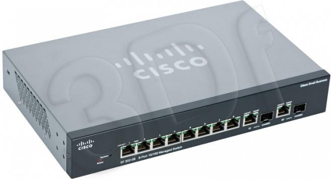 Linksys CISCO SRW208G-K9-G5 8x10/100, 2xCombo SRW208G-K9-G5 (SF 302-08)