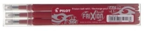 Pilot WKŁAD FRIXION CZERWONY x3SZT