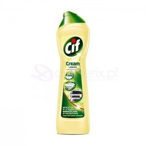 CIF Cream Lemon 500ml - mleczko do czyszczenia z mikrogranulkami