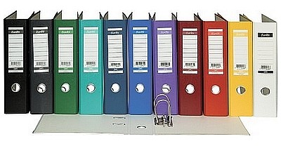 BANTEX Segregator PP A4 8cm Bantex XXL czarny 100551789 100551789