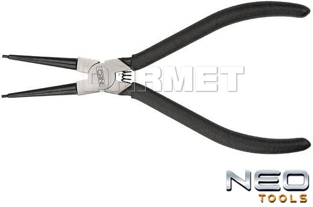 NEO-TOOLS Szczypce do pierścieni osadczych wewnętrznych, proste, długość: 180MM - TOOLS (01-043) (NEO_01-043)
