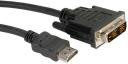 Roline Kabel DVI - HDMI m/m, 2m 11.04.5522