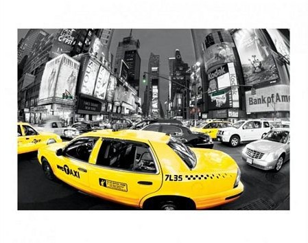 Pyramid Posters Godziny szczytu (Times Square) - reprodukcja PPR43005