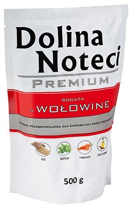 Dolina Noteci PREMIUM bogata w wołowinę saszetka 500g