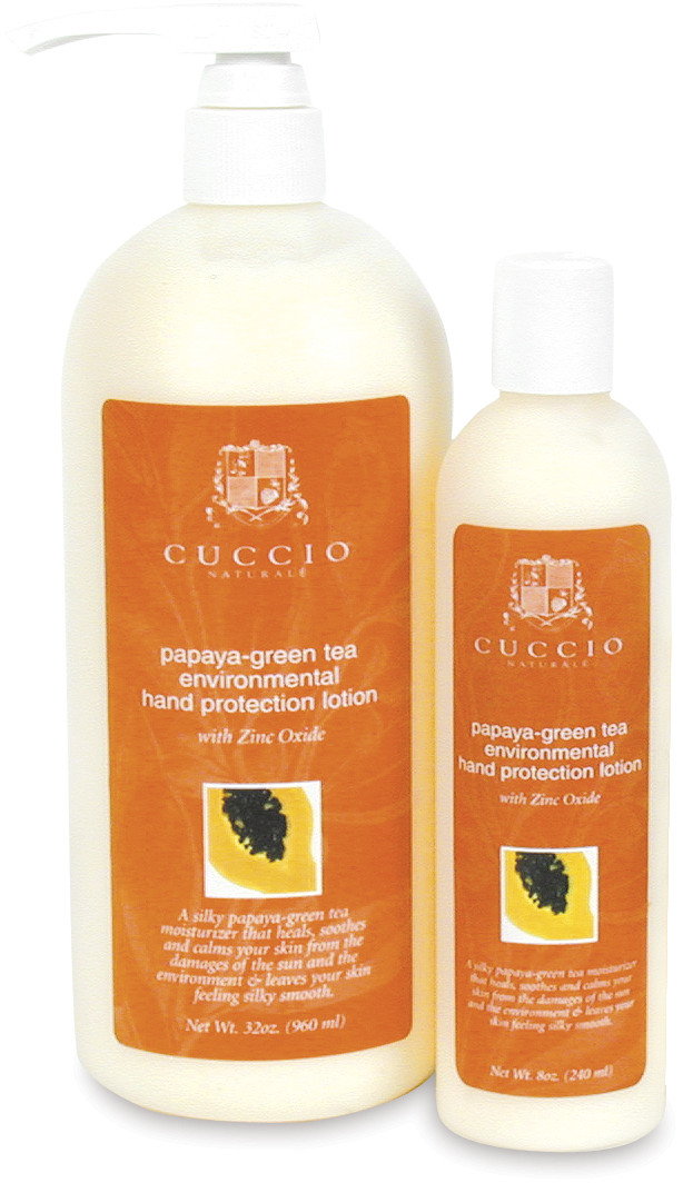 Cuccio Emulsja do dłoni Papaja & Zielona herbata 240ml