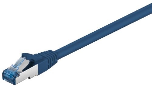 Wentronic Kabel sieciowy CAT 6 A S/FTP; CAT 6 A 1000 S/FTP PIMF Niebieski 10 m 4040849938122