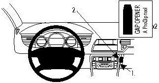 Zdjęcia - Uchwyt / podstawka ProClip do Citroen C5 III 08-17