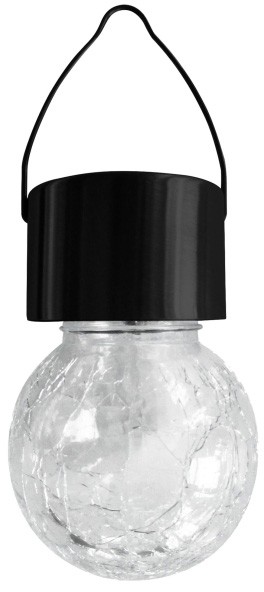 Lampka wisząca LED Kula GSL232 RGB solarna