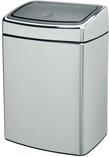 Brabantia Kosz na śmieci Touch Bin 10l stal błyszcząca